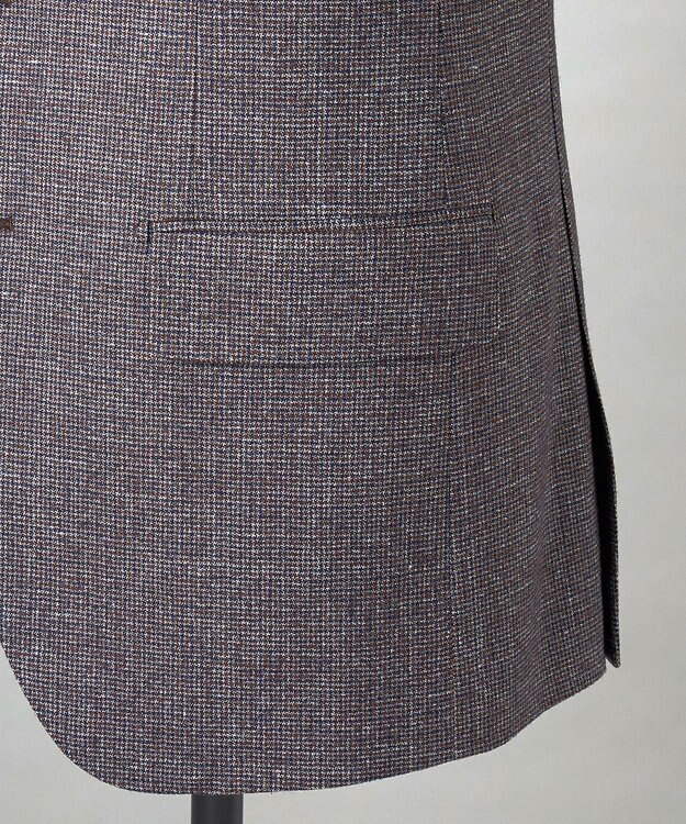 GOTAIRIKU 【CANONICO/カノニコ】 ヴィンテージ サキソニー3ピーススーツ （ブラウンミックス） ダークブラウン系8