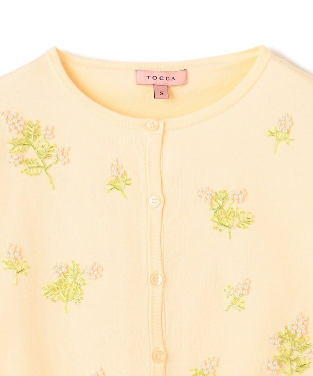 TOCCA LITTLE MIMOSA カーディガン イエロー系