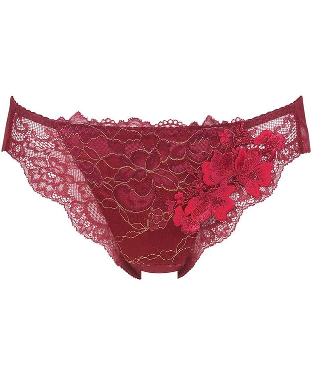 Wing Wing Lesiage　【2780シリーズ】　ペアショーツ　PB2780とペア　はきこみ丈あさめ　ウイング／ワコール　PF2780 レッド