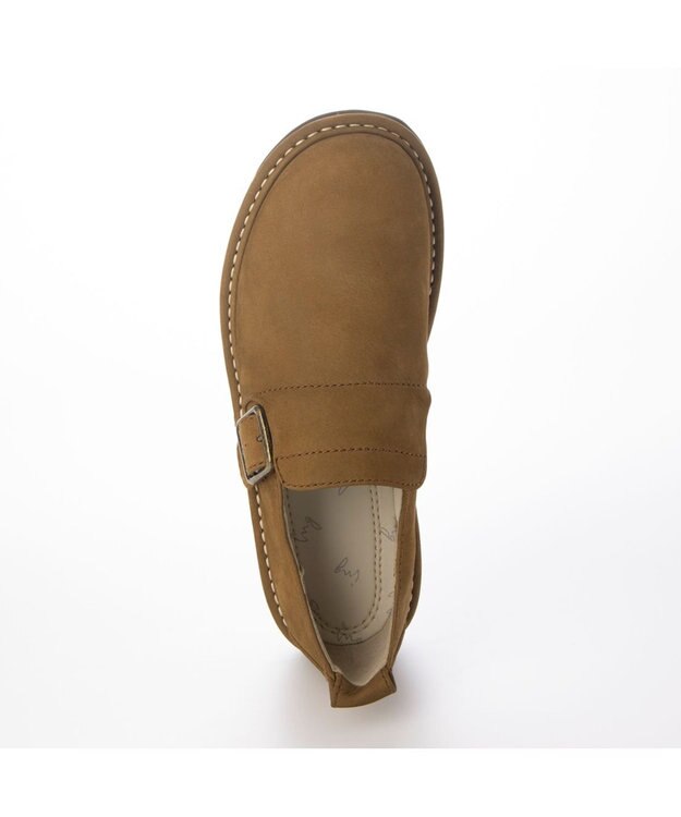 ing <ing>【サスティナブル】シングルモンクスリッポン キャメルヌバック