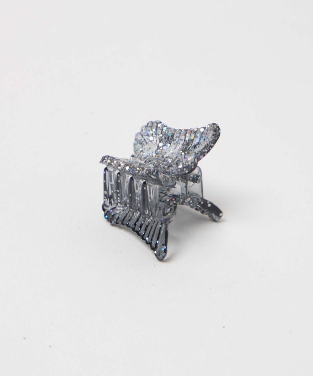 WEGO Lラメバタフライチビクリップ ブラック