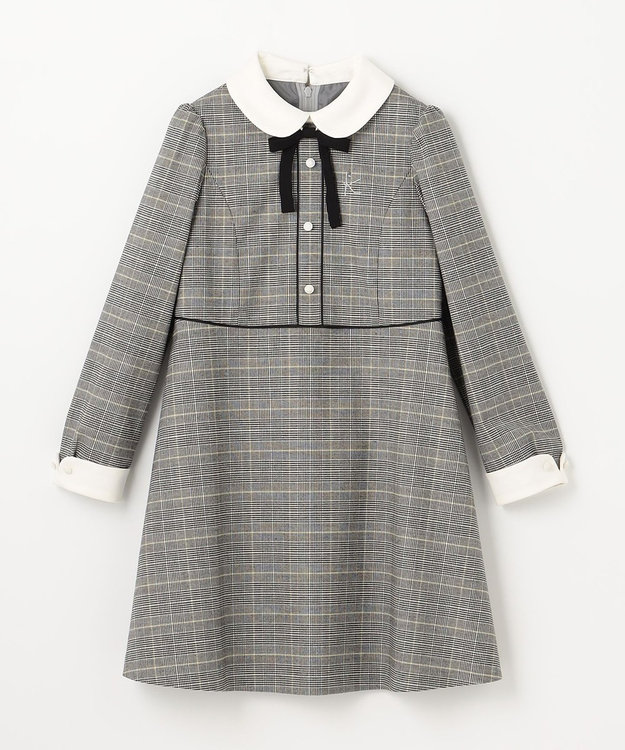 110-140cm】グレンチェック ワンピース / 組曲 KIDS | ファッション