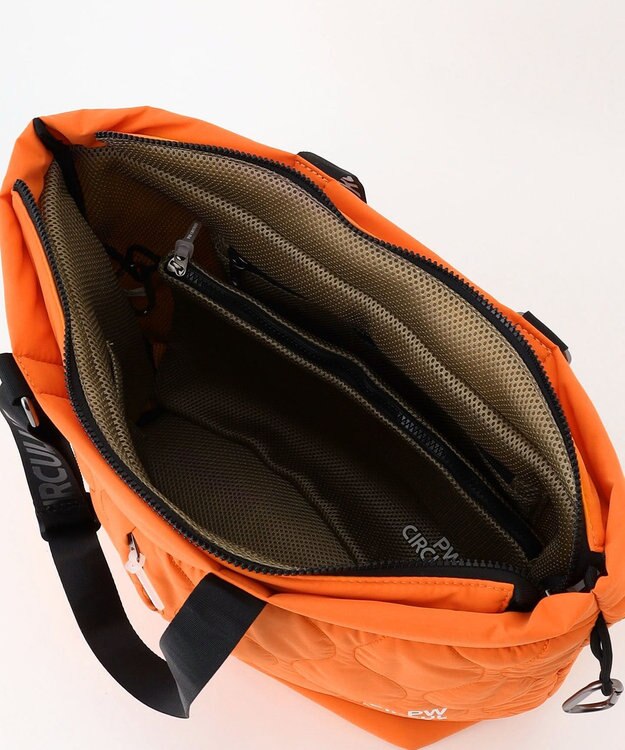 PW CIRCULUS 【UNISEX】中綿ビッグトート ゴルフ オレンジ系