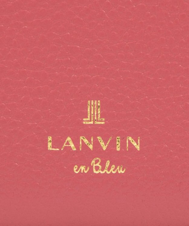 LANVIN en Bleu リュバン ラウンド長財布 ピンク