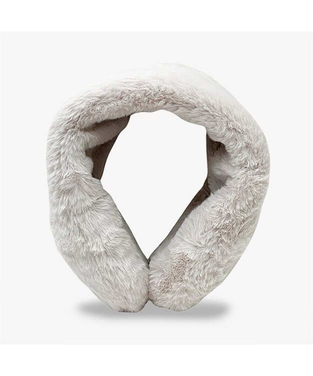 林八百吉商店 un chapeau  オールファーイヤマフ ホワイト