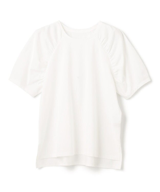 UNFILO ショルダーギャザーT オフ