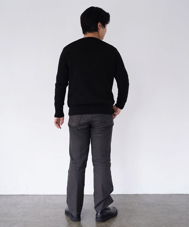 TOQUE 〈高垣麗子さんコラボ〉【ユニセックス】ベビーアルパカラグランニット 漆黒