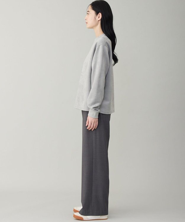 UNFILO MENS 【男女兼用】クリーンスエード クルー チャコール