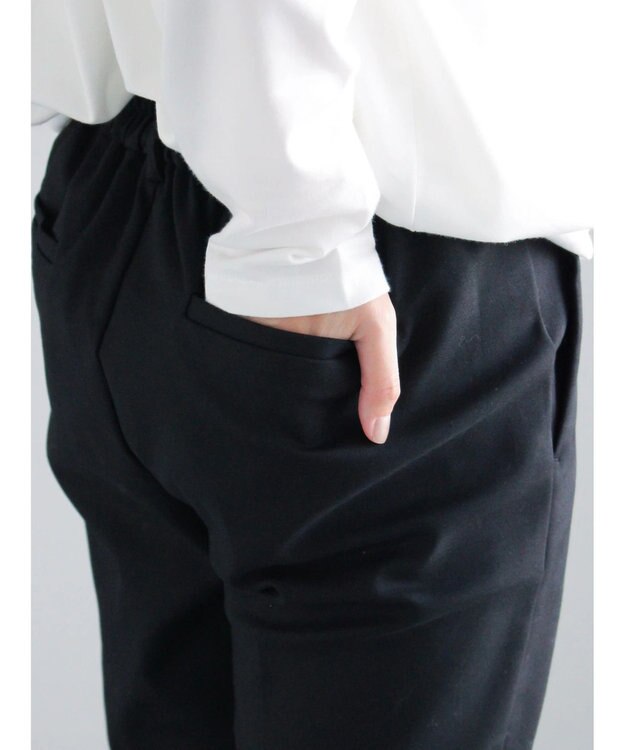 Te chichi ストレッチテーパードパンツ ブラック