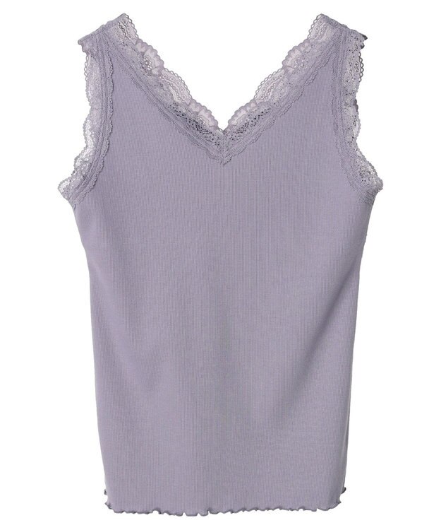 earth music&ecology 前後２ＷＡＹレースタンクトップ Sax