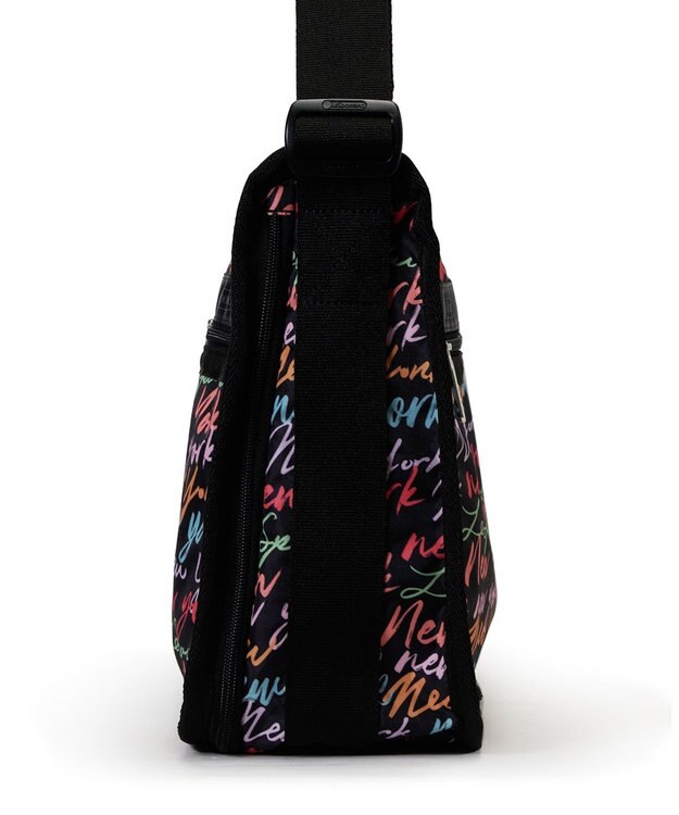 LeSportsac DELUXE EVERYDAY BAG/NYCスクリプトブラック NYCスクリプトブラック