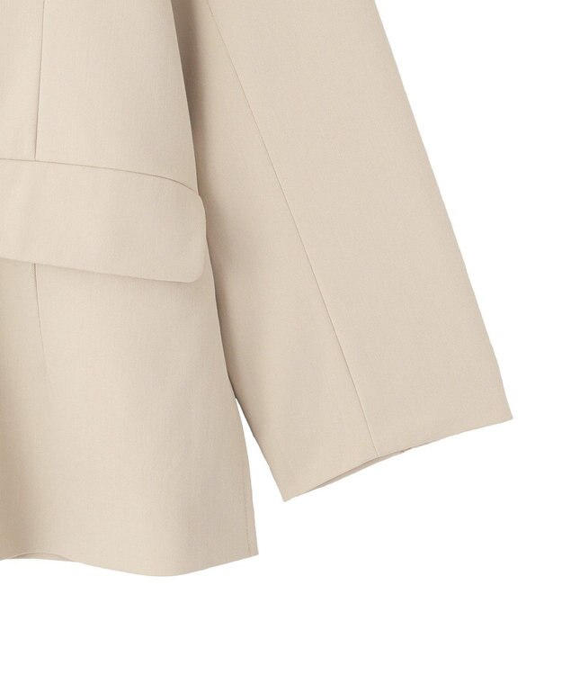 earth music&ecology ダブルジャケット Light Beige