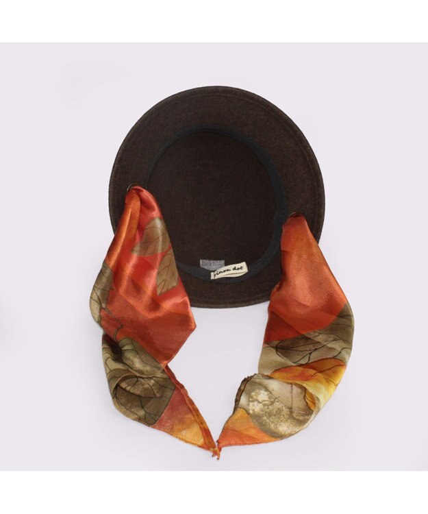 ATRENA rinon dot ルーチェクローシュハット ブラウン