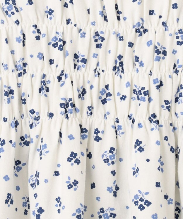 組曲 KIDS 【110-140cm】シャーリングブラウス Tシャツ フラワーブーケ系5