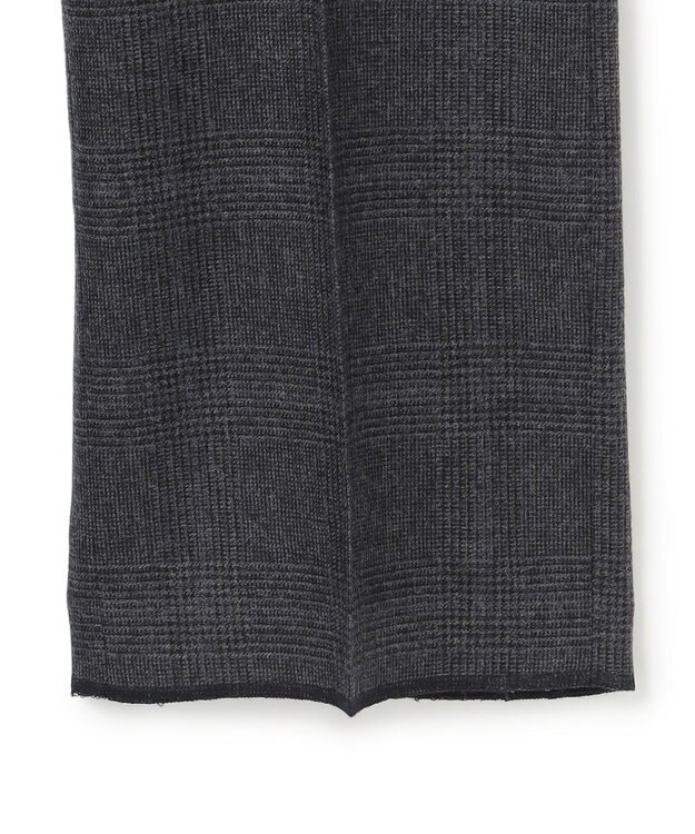 J.PRESS MEN 【ストレッチ / 洗える】トリートメントウールシェードブルーチェック スラックス グレー系4
