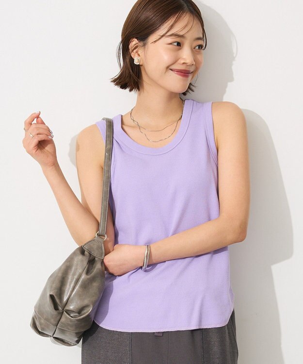 CRAFT STANDARD BOUTIQUE 前後2Wayタンクトップ Purple