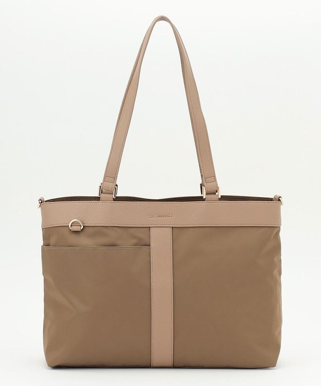 LA BAGAGERIE コンビ2WAYトートバッグ Mサイズ ベージュ