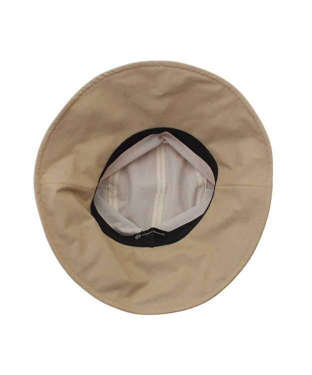 MOONBAT 【遮光100％/遮熱/UV】HIROKO KOSHINO(ヒロコ コシノ)遮光 ビッグリボンハット 帽子 広つば ゆったりMサイズ 手洗い可能/サイズ調整可能/日本製 モカブラウン