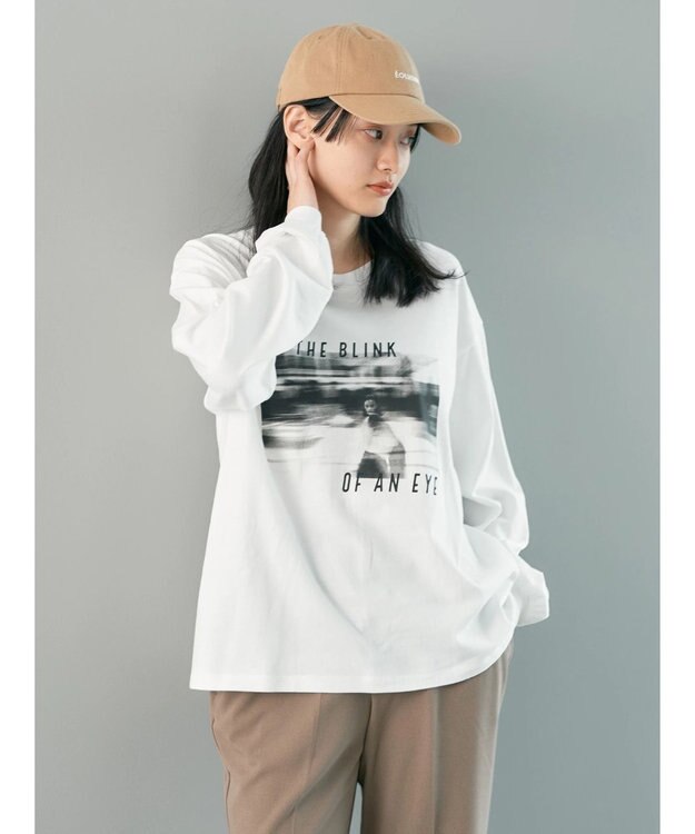 AMERICAN HOLIC Ｓｔａｎｄ　ｓｔｉｌｌ　転写カットプルオーバー C