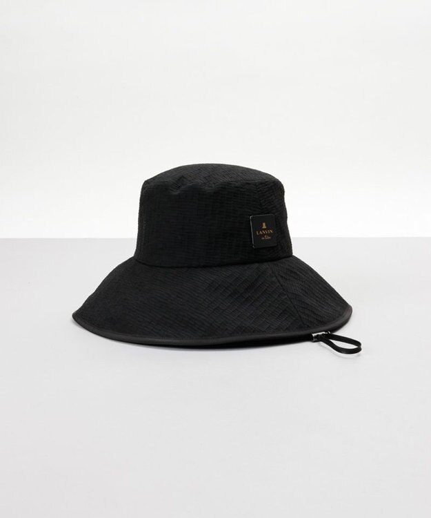 AURORA 【 LANVIN en Bleu （ランバン オン ブルー）】シアージャガードクロッシェハット ブラック