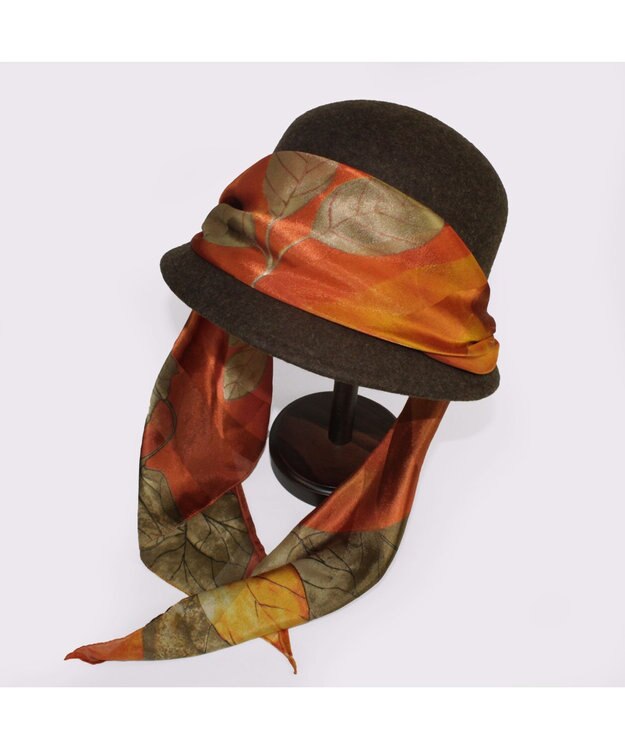 ATRENA rinon dot ルーチェクローシュハット ブラウン