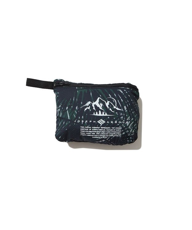 JOSEPH ABBOUD MOUNTAIN 【UNISEX】3Dエンボスリーフ パーカー オリーブ系6