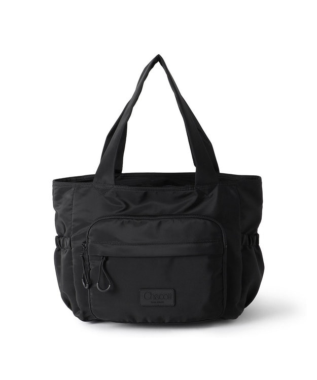 CHACOTTE CAT TOTE (M) ブラック ベーシックトートバッグ / Chacott CHACOTTE CAT TOTE (M) ブラック ベーシックトートバッグ / Chacott