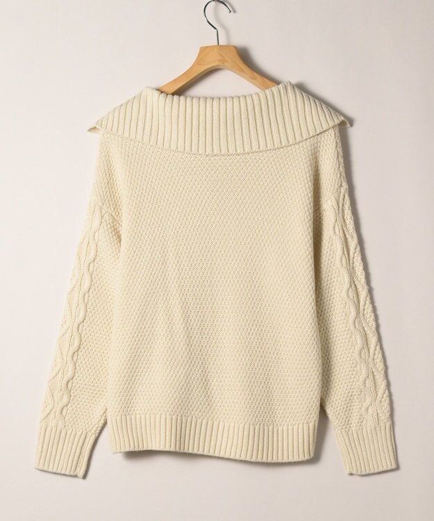 ONWARD Reuse Park 【any FAM】ニット秋冬 オフホワイト