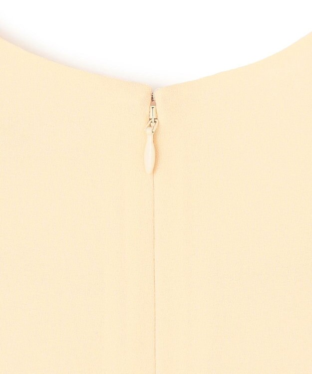 BEIGE， ARAZY / Vネックワンピース Cream×Bordeaux