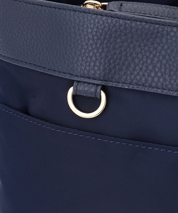 LA BAGAGERIE コンビ2WAYトートバッグ MEDIUM ネイビー