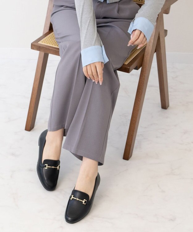 Bridget Birkin 【Bridget Birkin】ソフトビットレインローファー ブラック