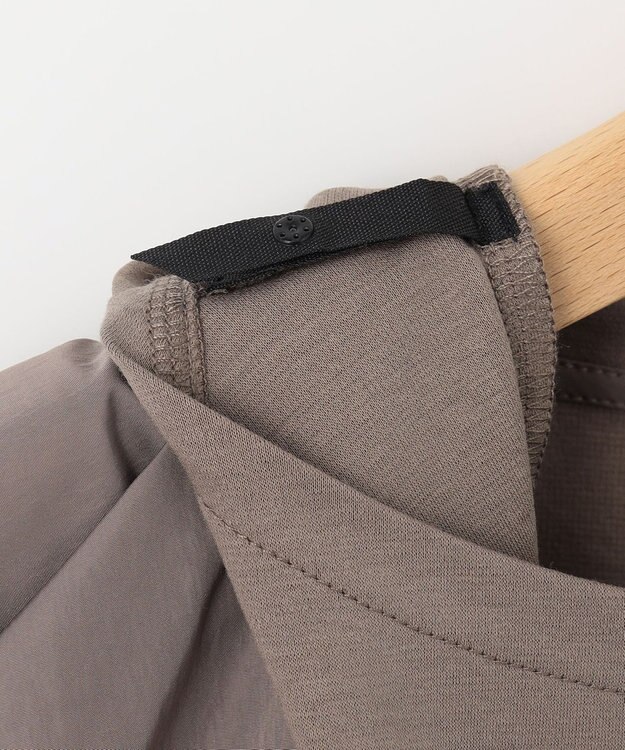 組曲 L 【接触冷感】コンビネーションポンチデザイン カットソー カーキ系