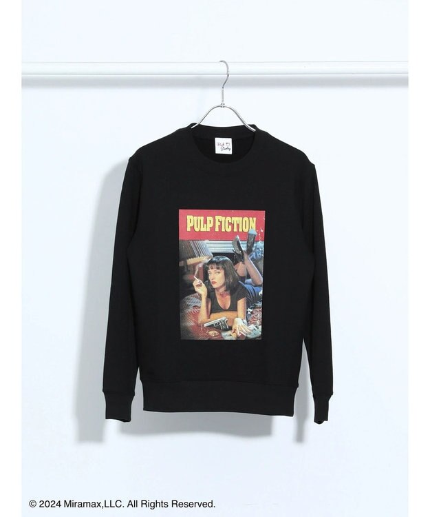 Green Parks ■ＰＵＬＰ　ＦＩＣＴＩＯＮ　ポスターｐｔＢｏｙｓスウェット Black