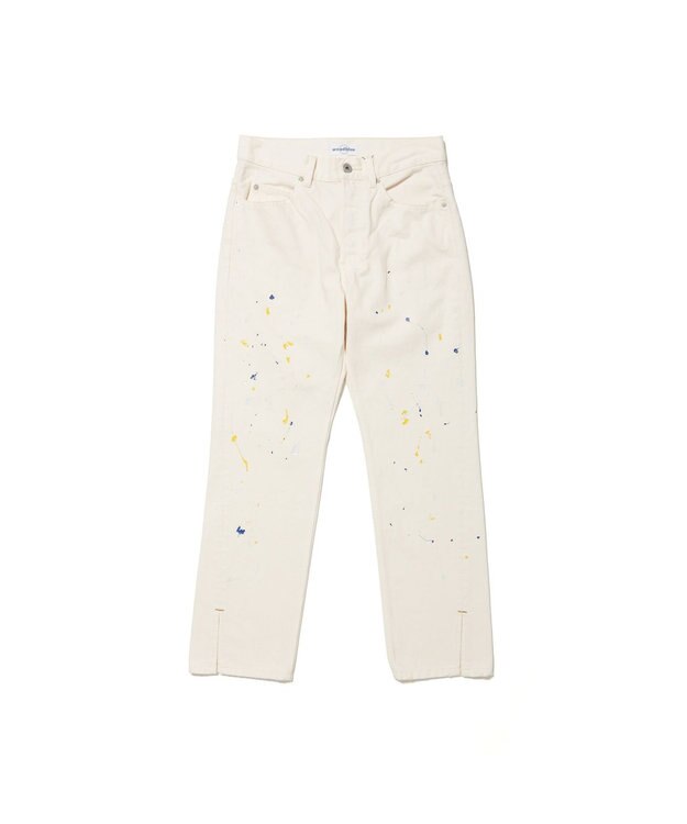 woadblue Slit Straight/WBN4106 WHITE