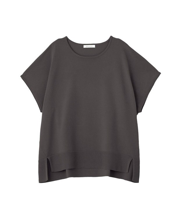 AMERICAN HOLIC ウォッシャブル デイリーニットプルオーバー Charcoal Gray