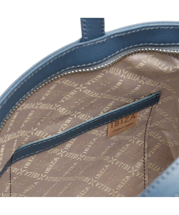 IBIZA ビコロール　ナイロン　2WAYバッグ ターコイズブルー