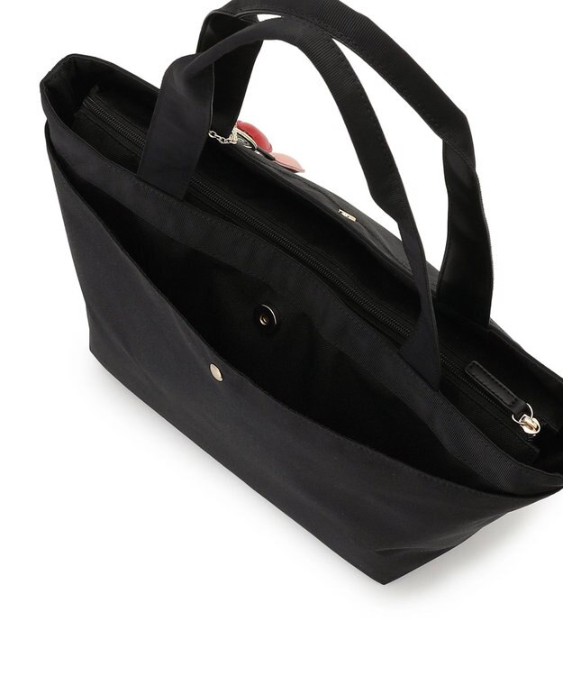 TOCCA 【chayさん着用・3/22(日)までの完全受注生産】PIECE OF MY ESSENCE CUSTOMIZED BAG カスタマイズ バッグ ブラック×チェリー