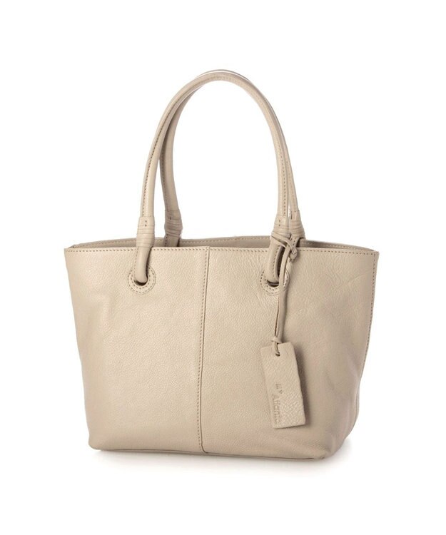 UNBILLION アトランタ ATLANTA / 牛革ハトメあおりトートS グレージュ