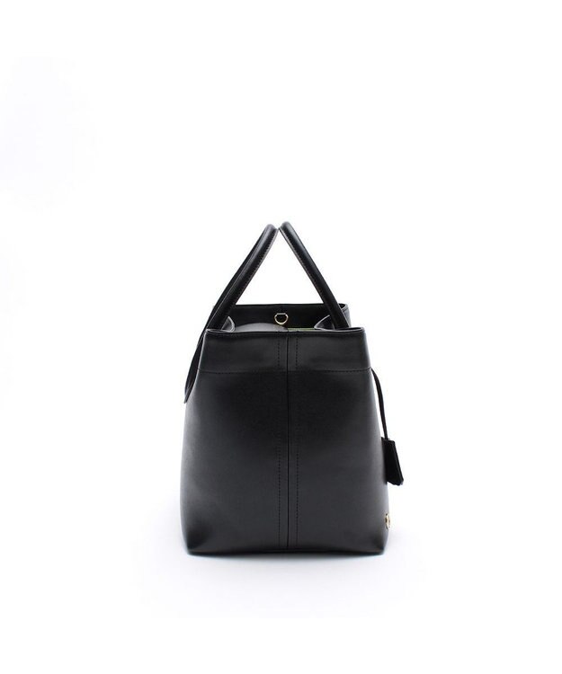 A.D.M.J. 【撥水】リバティソフト25ｃｍ中仕切 トート ブラック