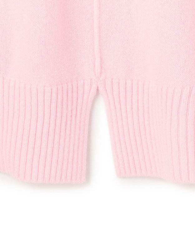 UNFILO カシミヤブレンド ハイネックニット ピンク