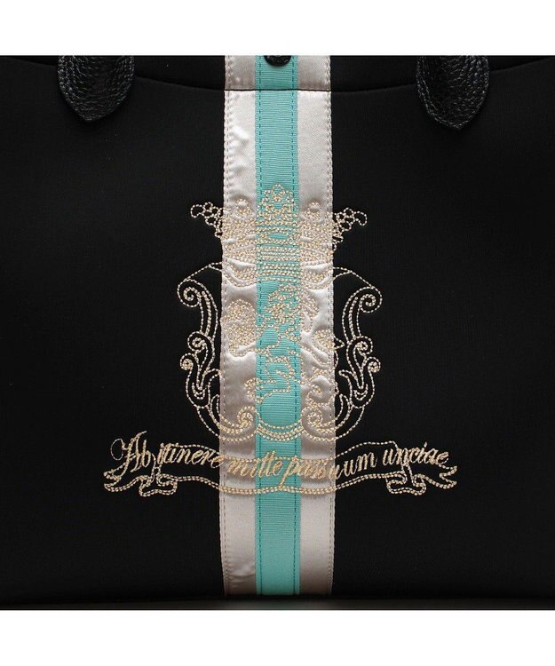 A.D.M.J. 【魔法の様に軽い】マジックライト/センターリボントートL ネグロ