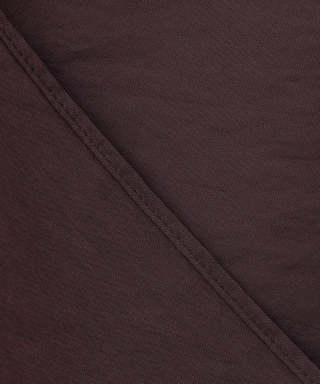 BEIGE， ARAZY / Vネックワンピース Cream×Bordeaux