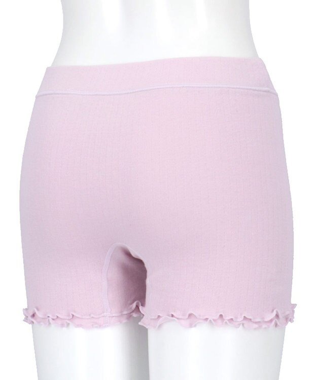 ワコール／睡眠科学 ボーイレングスショーツ 【ねはだ着】 綿100%(身生地) 寝るとき用ショーツ はきこみ丈ふかめ レディース YPX558 睡眠科学／ワコール ピンク