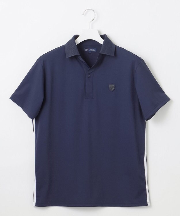23区GOLF 【MEN】COOL JERSEYシリーズ 冷感ポロシャツ ネイビー系