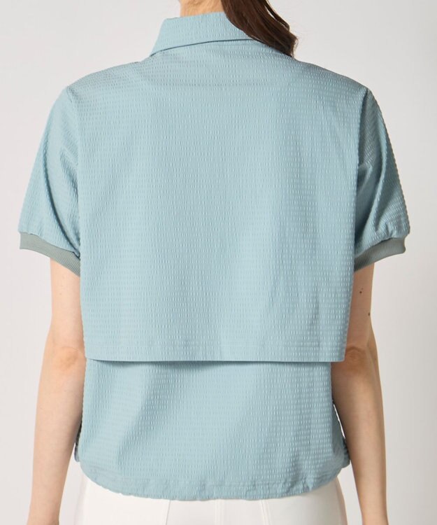 FILA GOLF／marie claire 【marie claire SPORT】 バックベンチレーションプルオーバー グレー