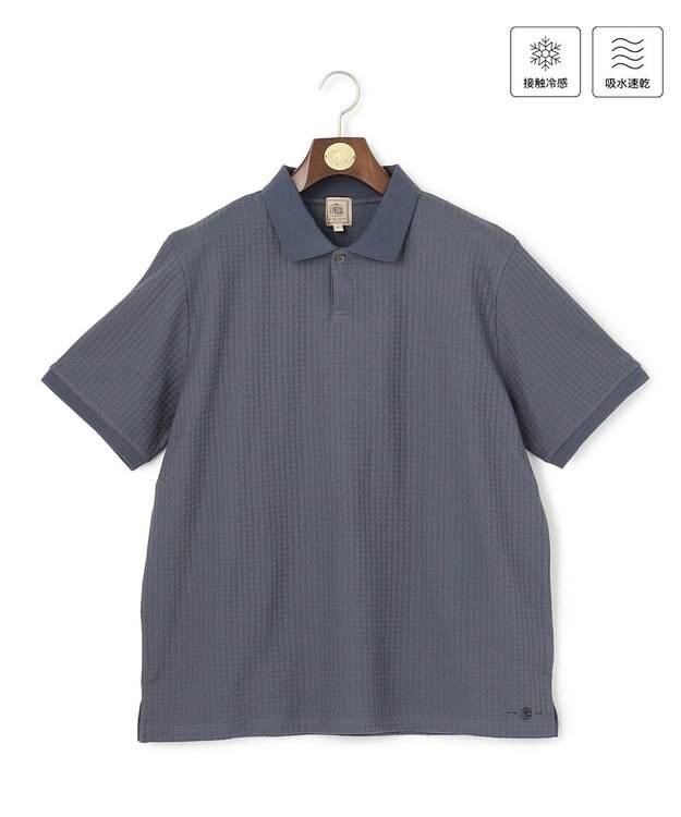 J.PRESS MEN 【KING SIZE】【J.PRESS PREMIUM JERSEY】スキッパー ポロシャツ