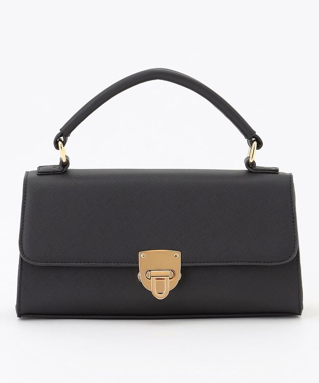 ANY SIS 【2WAY】メタルバックルワンショルダー バッグ ブラック