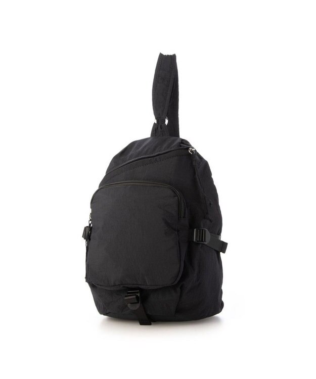 UNBILLION 【テレビ ドラマ着用アイテム】カシュカシュ cachecache / ベルトポケットスリングバッグ ブラック