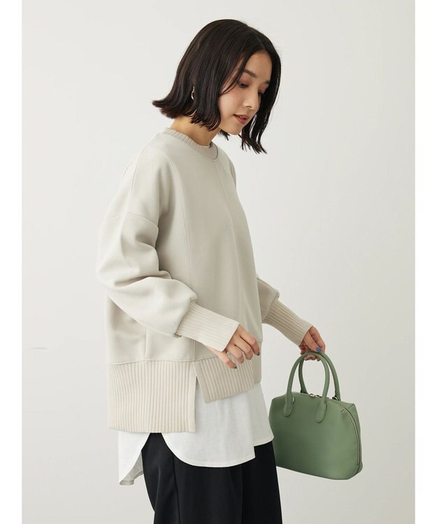 Green Parks ・ｆｕｒｒｙ　ｒａｔｅ　ボンディングプルオーバー Ivory