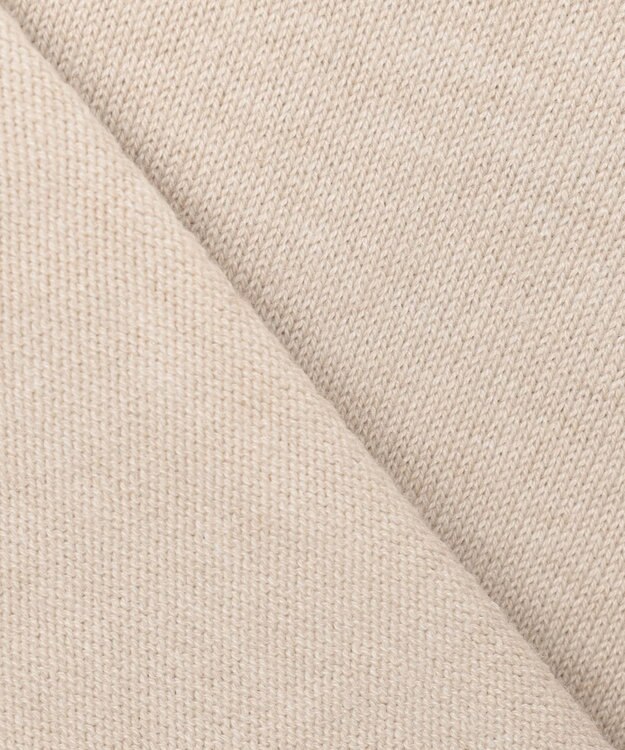 J.PRESS YORK STREET 【UNISEX】ANTI PILLING WOOL Vネックカーディガン アイボリー系